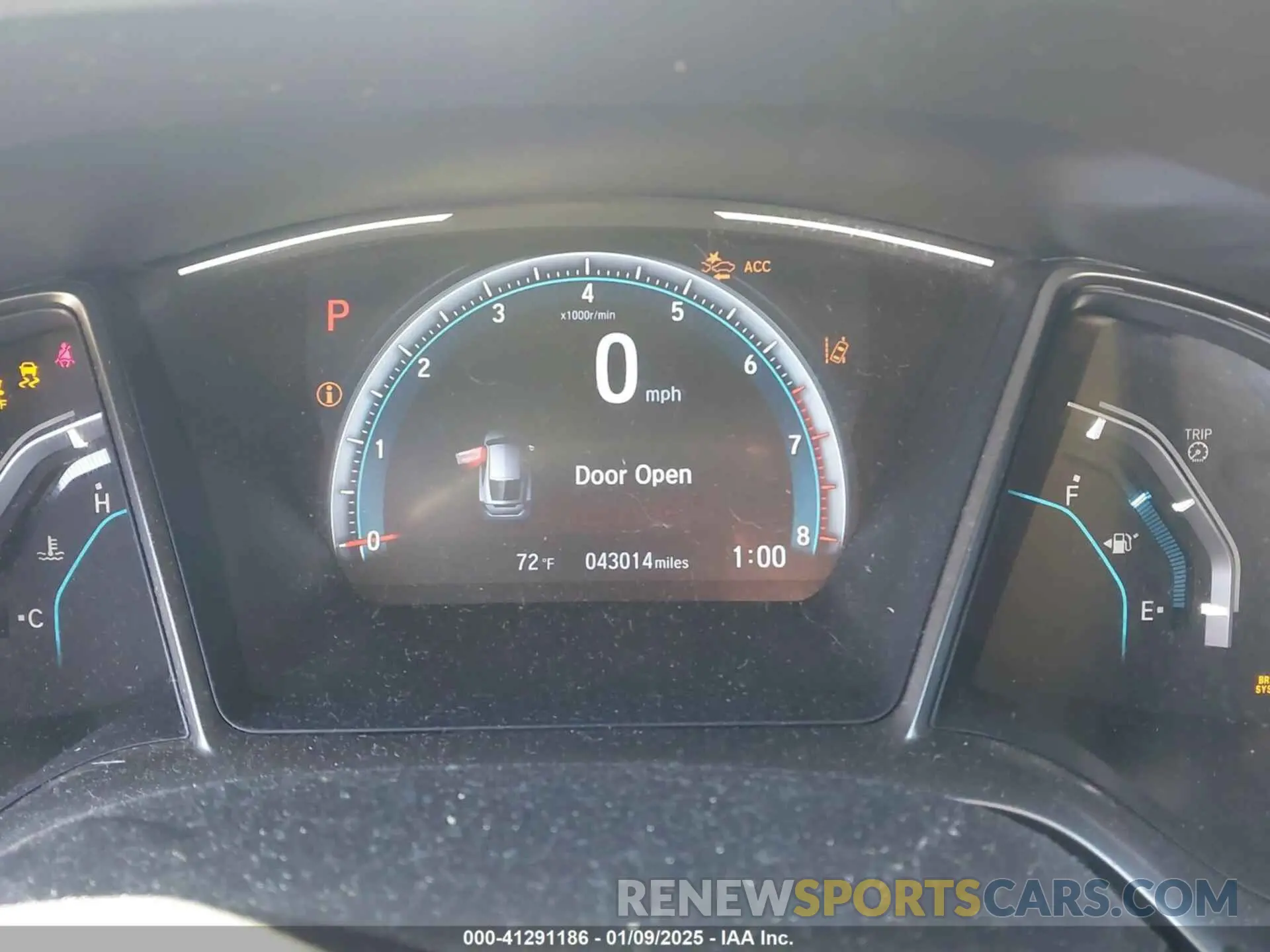 7 fotografías del automóvil dañado SHHFK7H66KU220154 HONDA CIVIC 2019