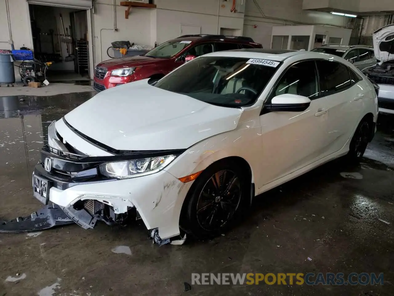 1 fotografías del automóvil dañado SHHFK7H66KU224107 HONDA CIVIC 2019