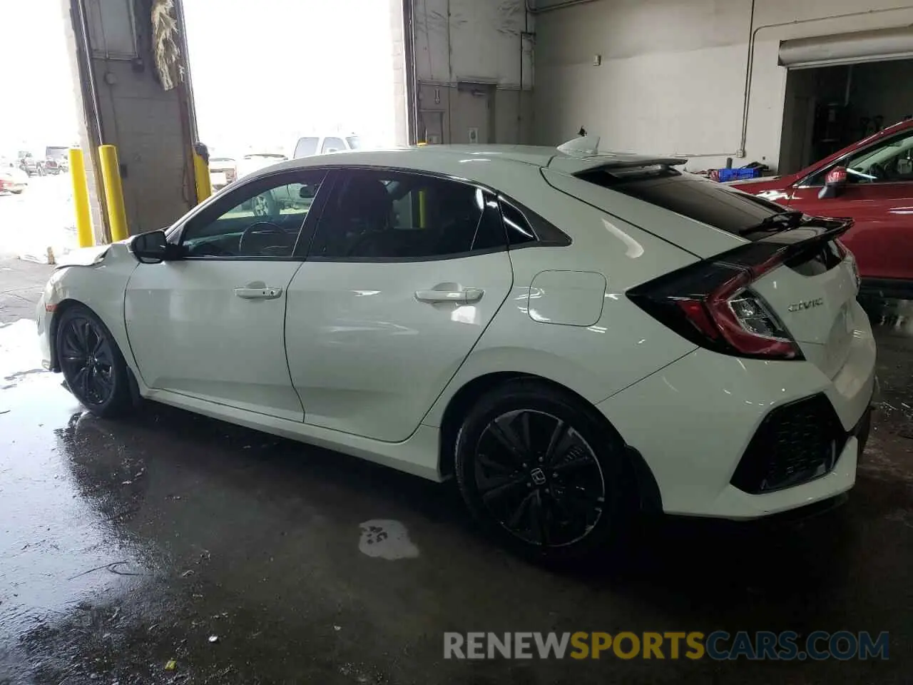 2 fotografías del automóvil dañado SHHFK7H66KU224107 HONDA CIVIC 2019