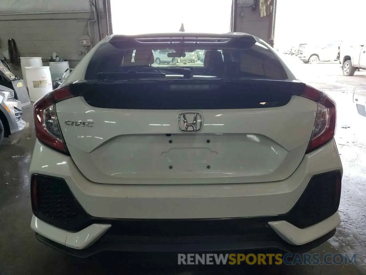 6 fotografías del automóvil dañado SHHFK7H66KU224107 HONDA CIVIC 2019