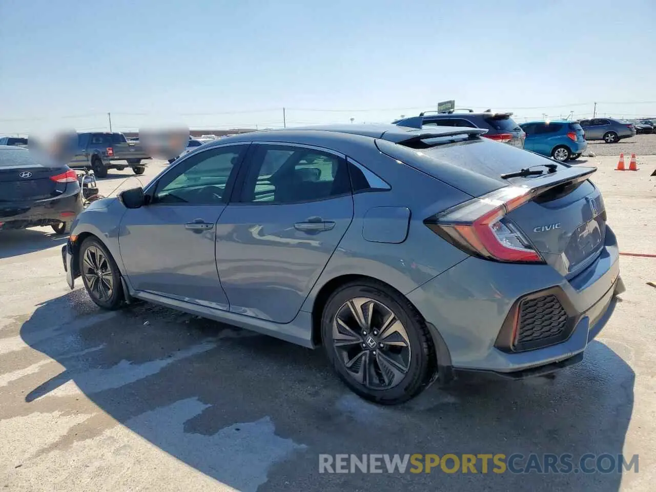 2 fotografías del automóvil dañado SHHFK7H67KU204612 HONDA CIVIC 2019