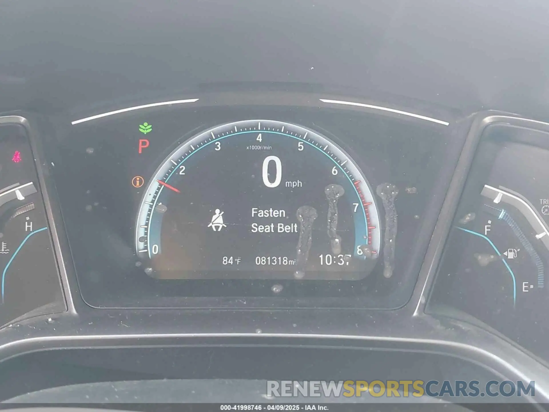 15 fotografías del automóvil dañado SHHFK7H67KU402316 HONDA CIVIC 2019