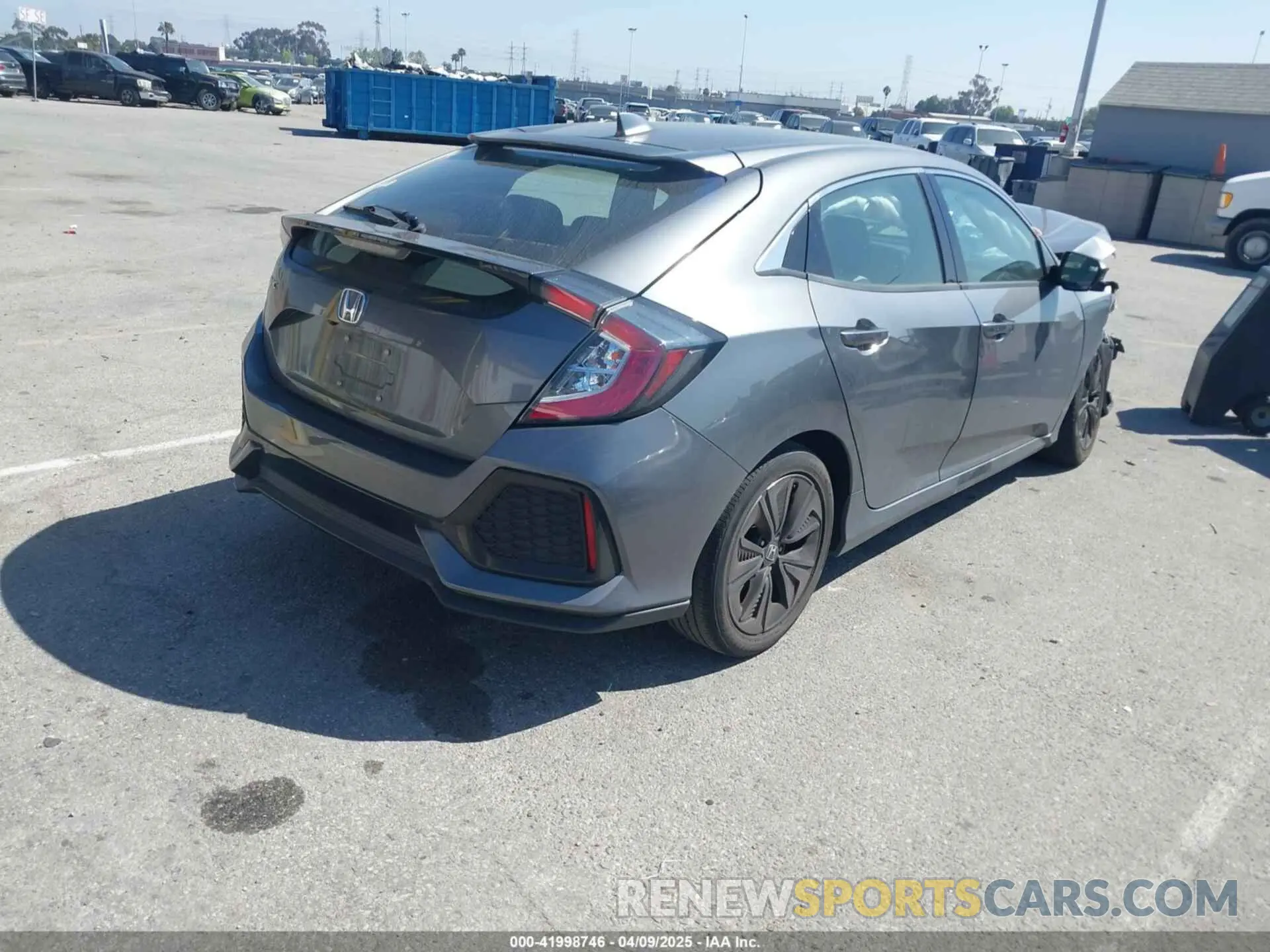 4 fotografías del automóvil dañado SHHFK7H67KU402316 HONDA CIVIC 2019