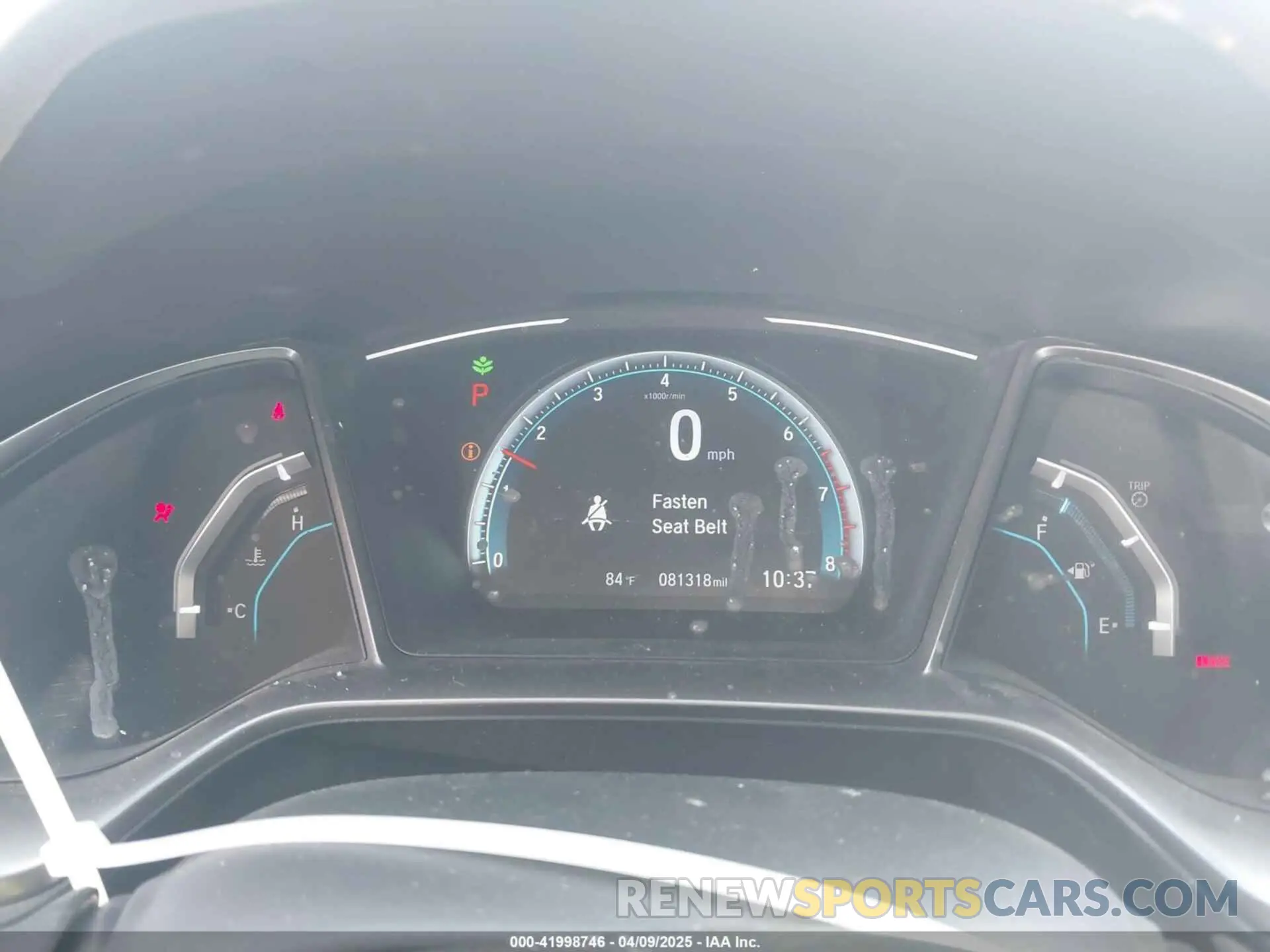 7 fotografías del automóvil dañado SHHFK7H67KU402316 HONDA CIVIC 2019