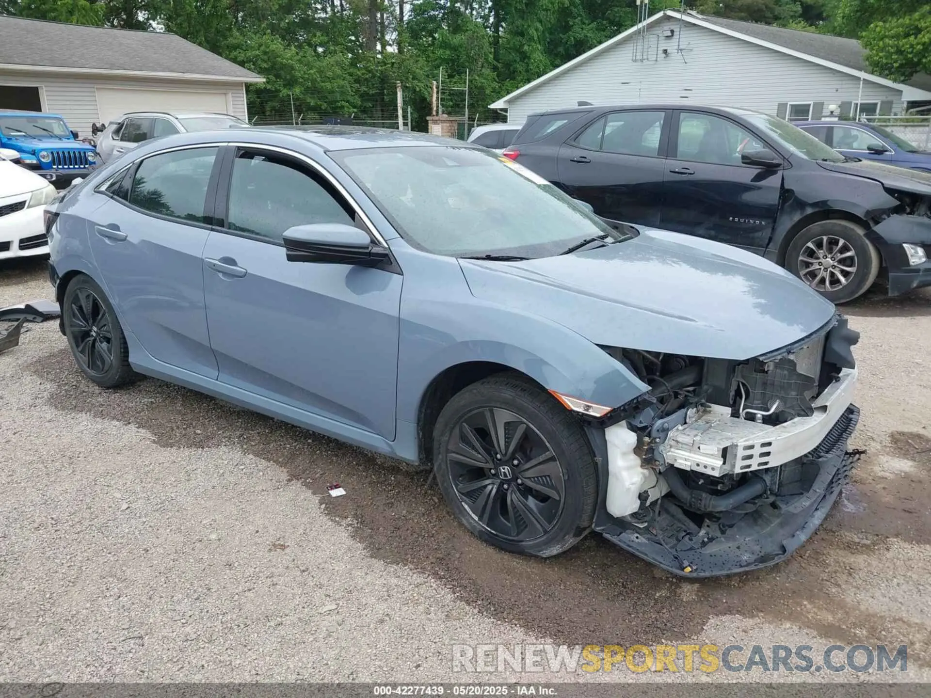 1 fotografías del automóvil dañado SHHFK7H68KU209964 HONDA CIVIC 2019