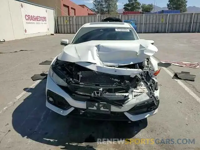 10 fotografías del automóvil dañado SHHFK7H68KU210578 HONDA CIVIC 2019