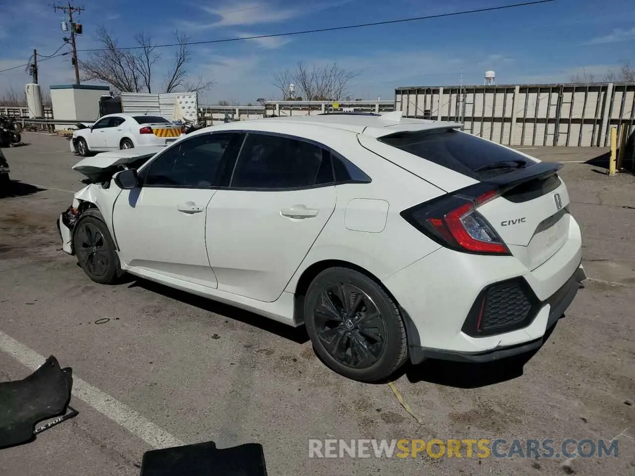2 fotografías del automóvil dañado SHHFK7H68KU210578 HONDA CIVIC 2019