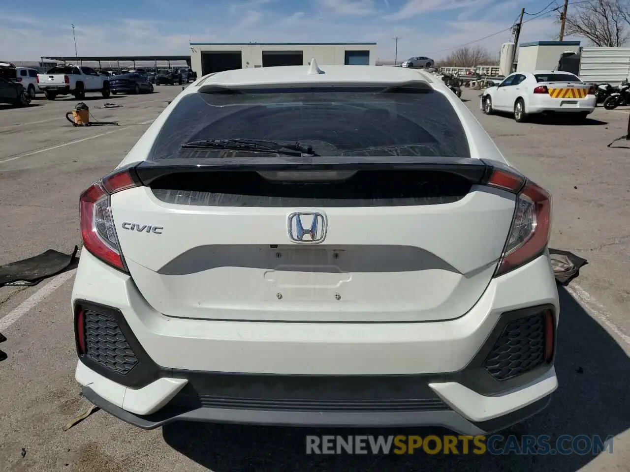 6 fotografías del automóvil dañado SHHFK7H68KU210578 HONDA CIVIC 2019