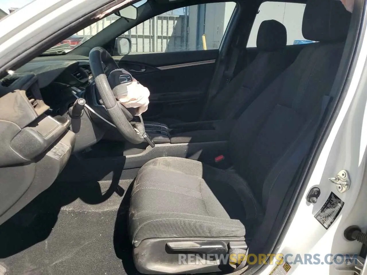 7 fotografías del automóvil dañado SHHFK7H68KU210578 HONDA CIVIC 2019