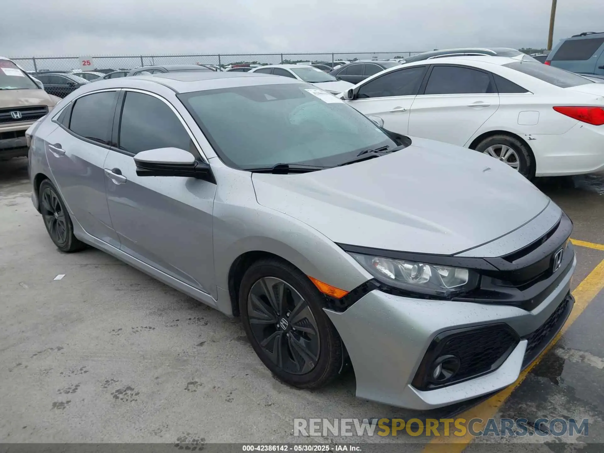 1 fotografías del automóvil dañado SHHFK7H68KU227882 HONDA CIVIC 2019