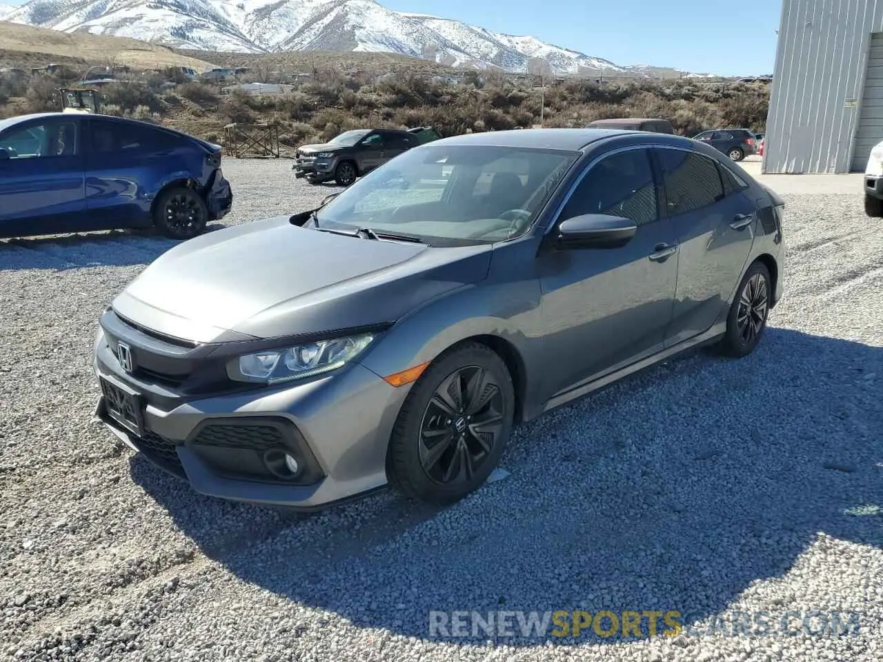 1 fotografías del automóvil dañado SHHFK7H68KU402566 HONDA CIVIC 2019