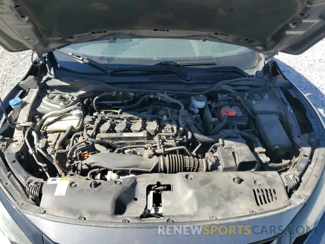 13 fotografías del automóvil dañado SHHFK7H68KU402566 HONDA CIVIC 2019