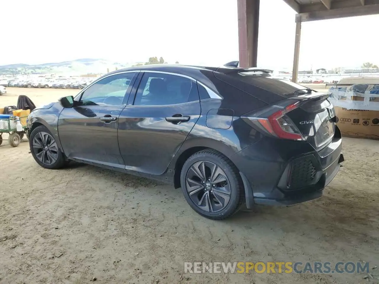 2 fotografías del automóvil dañado SHHFK7H69KU204501 HONDA CIVIC 2019
