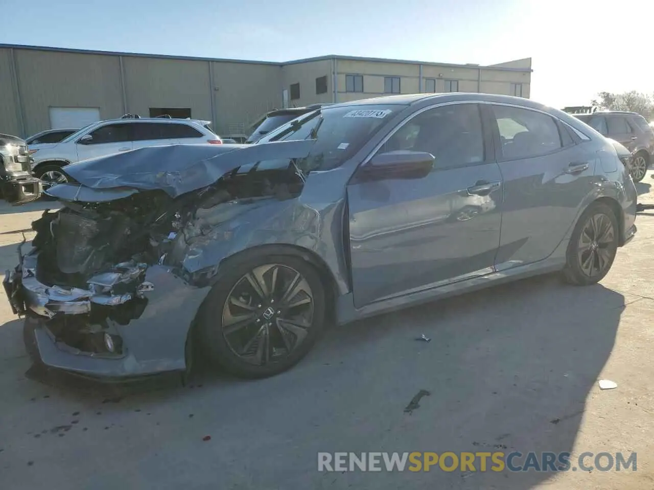 1 fotografías del automóvil dañado SHHFK7H69KU214168 HONDA CIVIC 2019