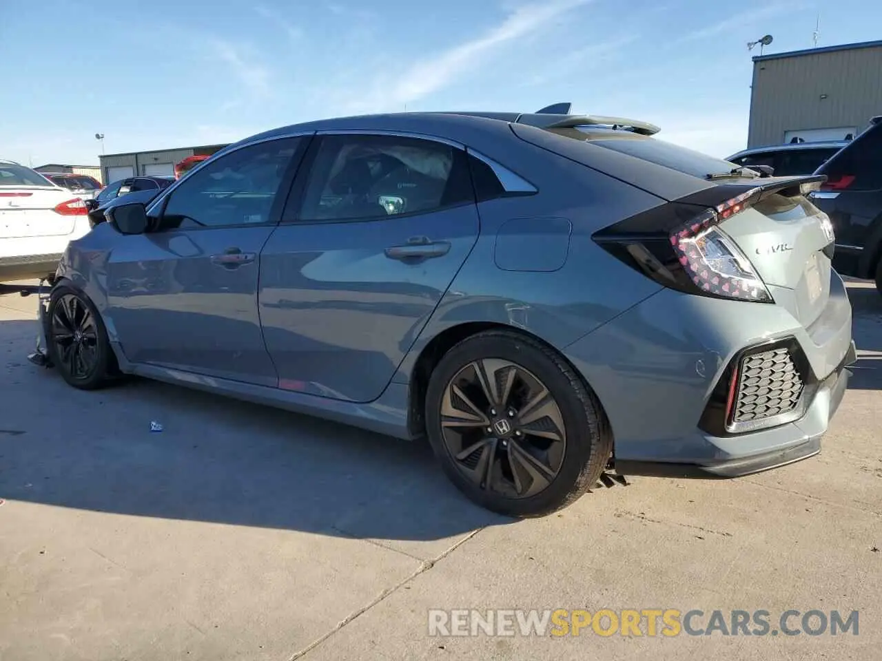 2 fotografías del automóvil dañado SHHFK7H69KU214168 HONDA CIVIC 2019