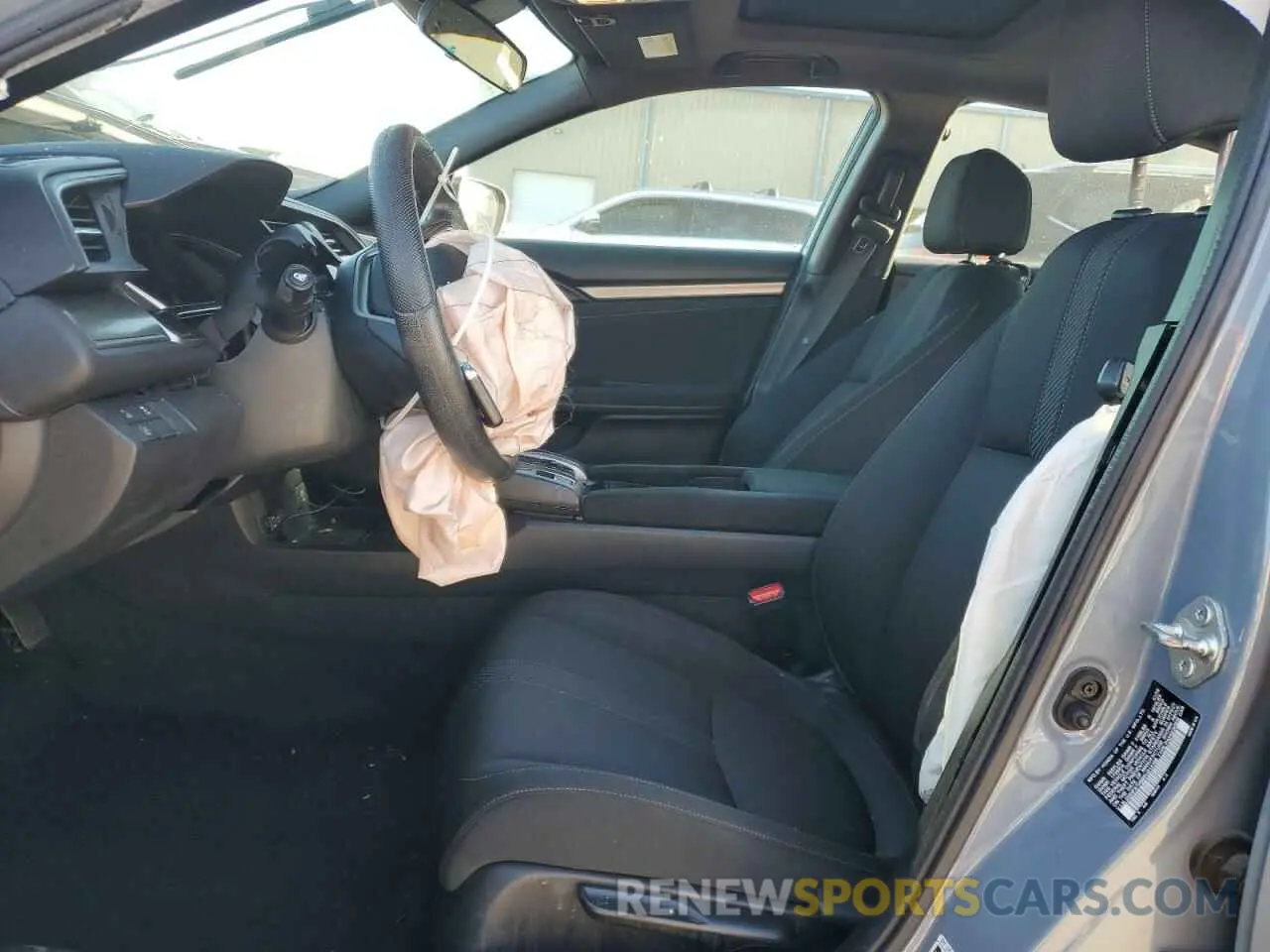 7 fotografías del automóvil dañado SHHFK7H69KU214168 HONDA CIVIC 2019