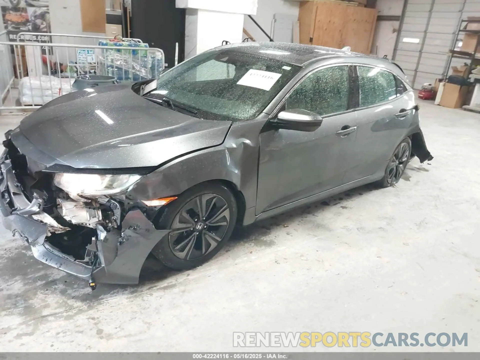 2 fotografías del automóvil dañado SHHFK7H6XKU201672 HONDA CIVIC 2019