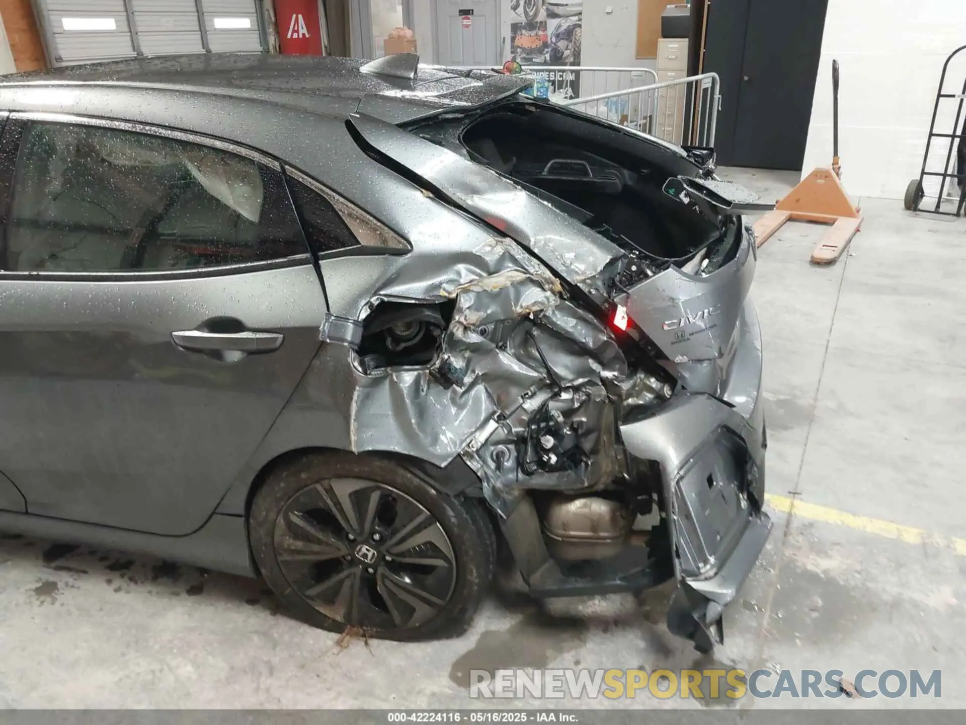 6 fotografías del automóvil dañado SHHFK7H6XKU201672 HONDA CIVIC 2019