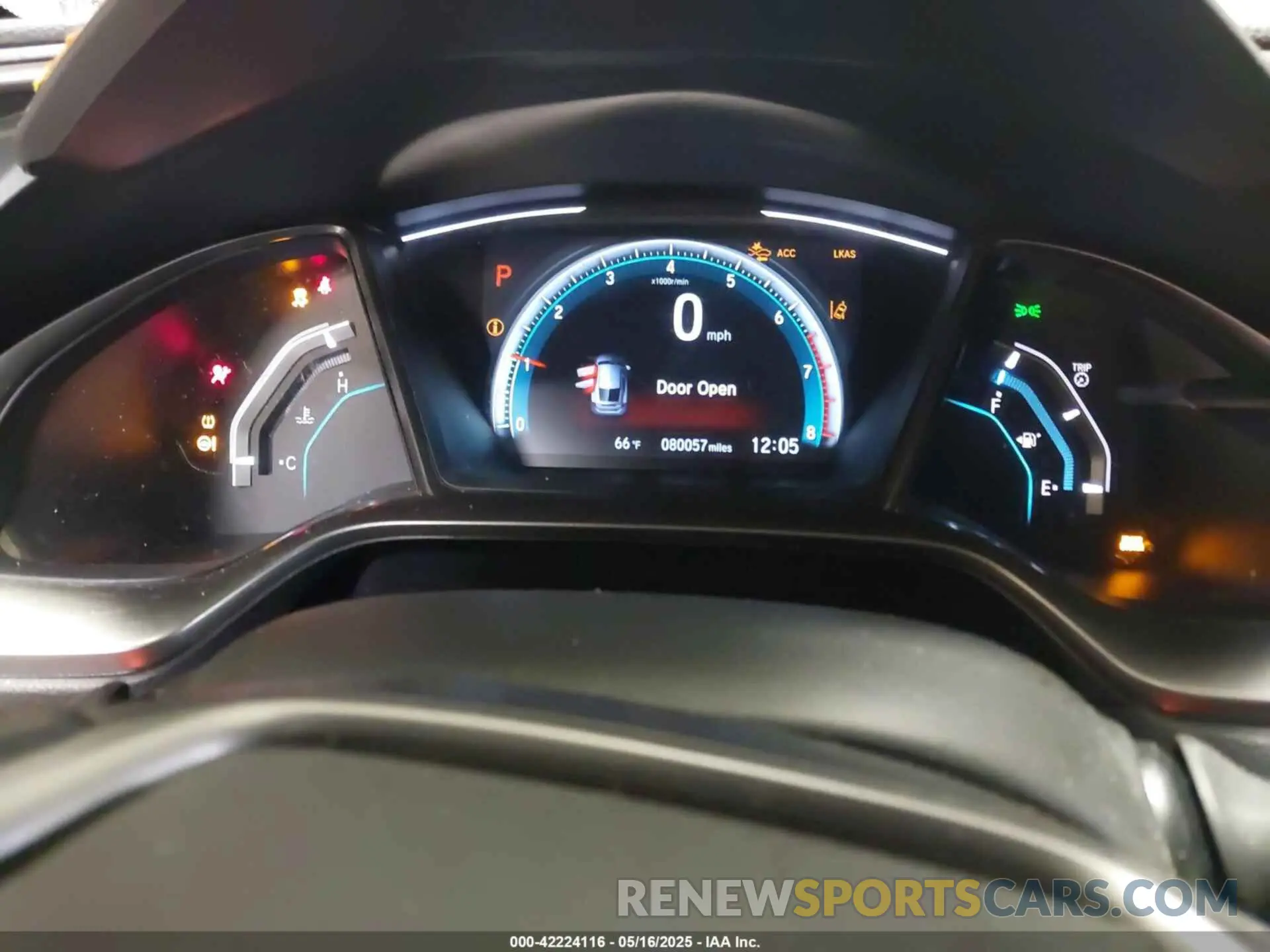 7 fotografías del automóvil dañado SHHFK7H6XKU201672 HONDA CIVIC 2019