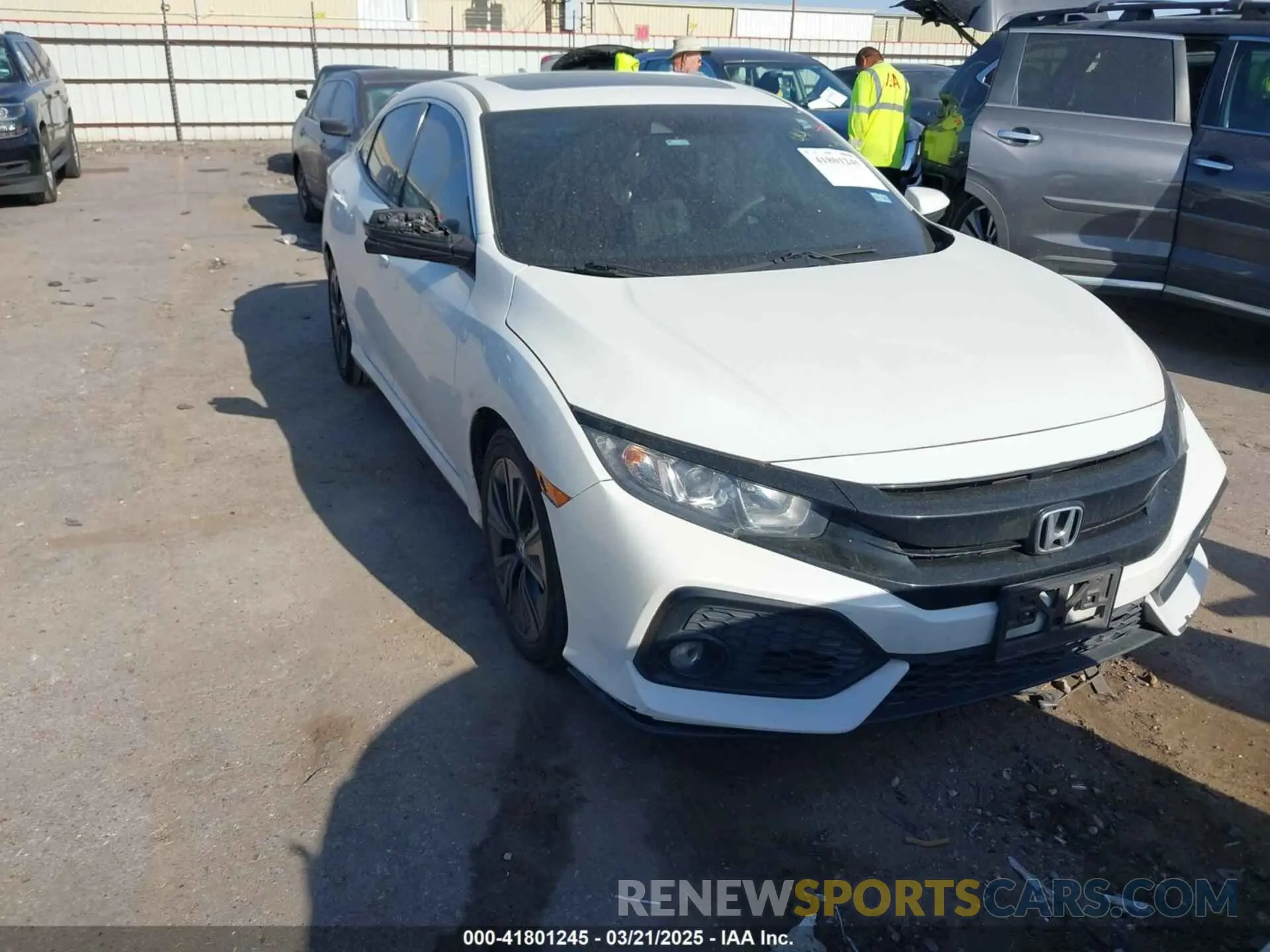 1 fotografías del automóvil dañado SHHFK7H6XKU208248 HONDA CIVIC 2019