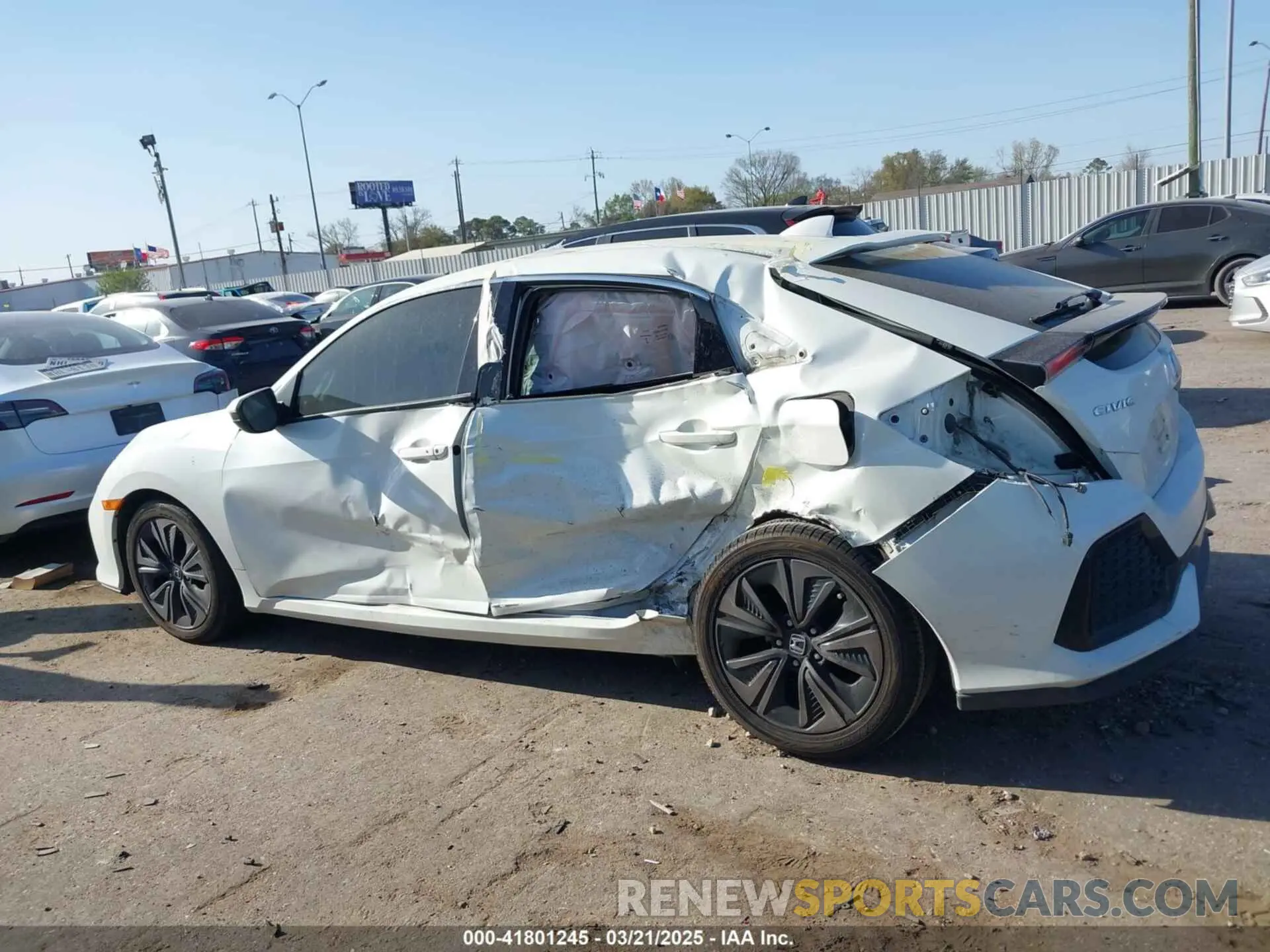 14 fotografías del automóvil dañado SHHFK7H6XKU208248 HONDA CIVIC 2019