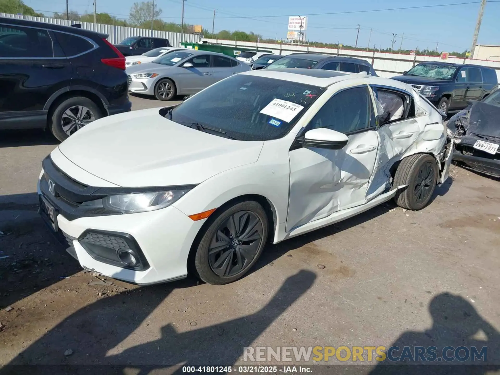 2 fotografías del automóvil dañado SHHFK7H6XKU208248 HONDA CIVIC 2019