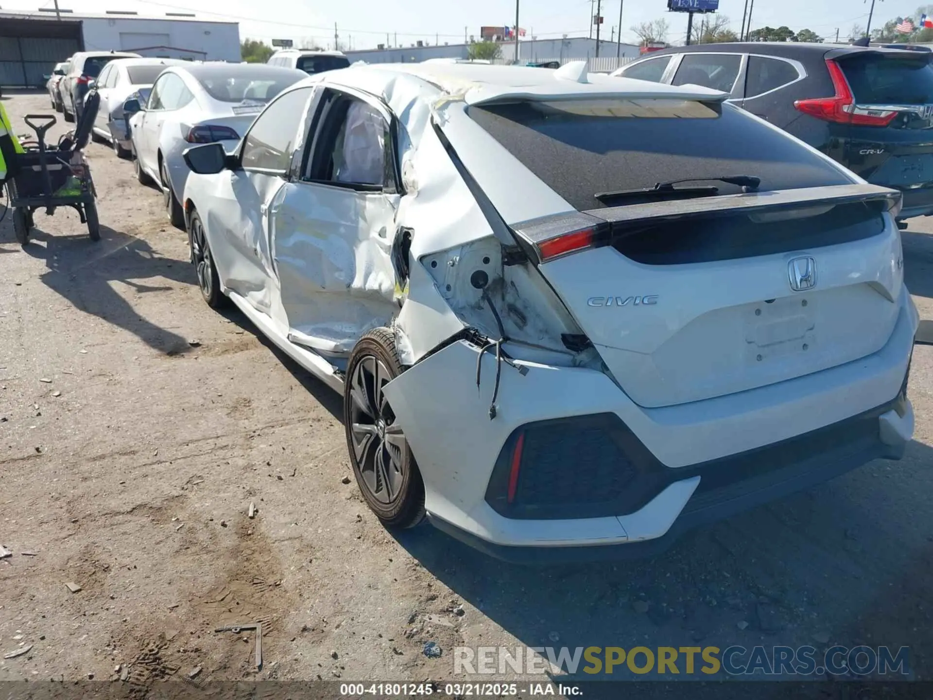 3 fotografías del automóvil dañado SHHFK7H6XKU208248 HONDA CIVIC 2019