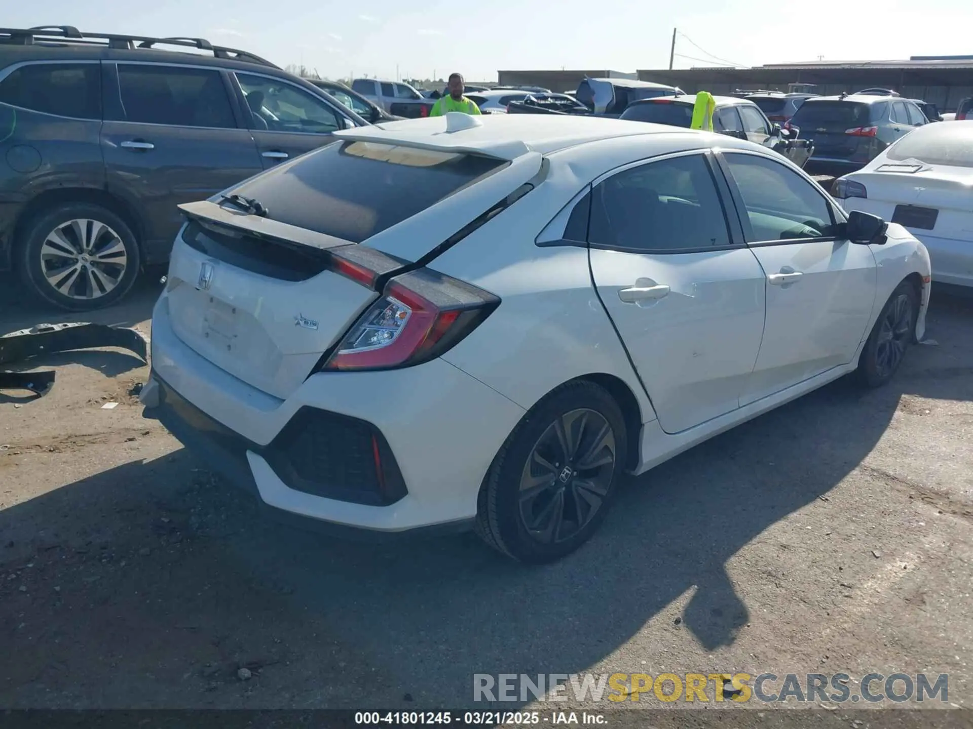 4 fotografías del automóvil dañado SHHFK7H6XKU208248 HONDA CIVIC 2019