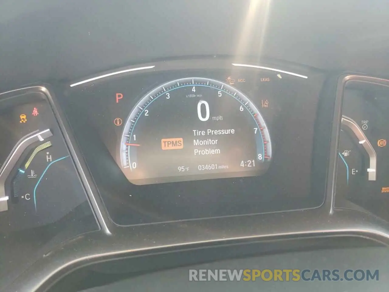 9 fotografías del automóvil dañado SHHFK7H6XKU210145 HONDA CIVIC 2019