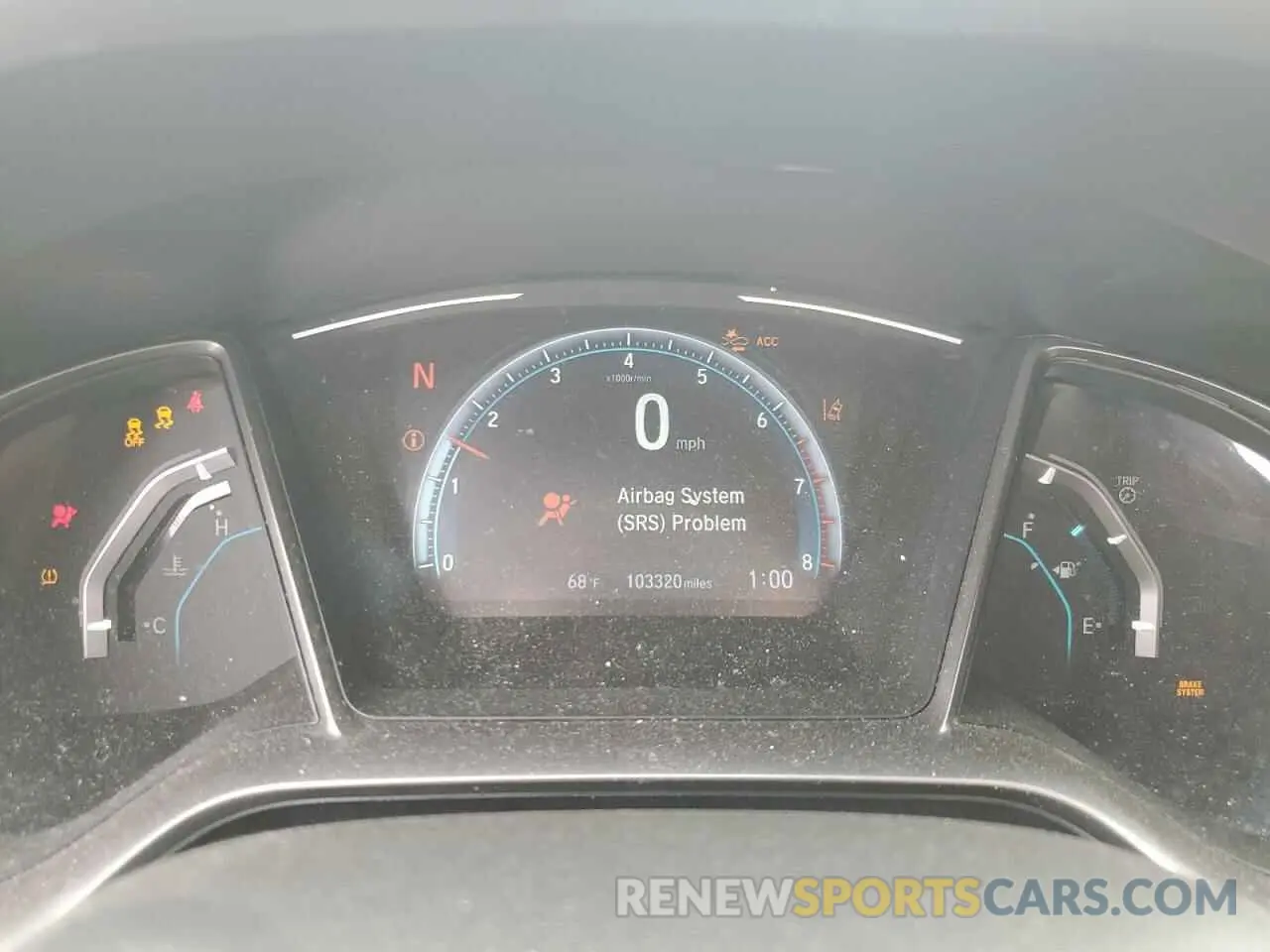 9 fotografías del automóvil dañado SHHFK7H6XKU212977 HONDA CIVIC 2019