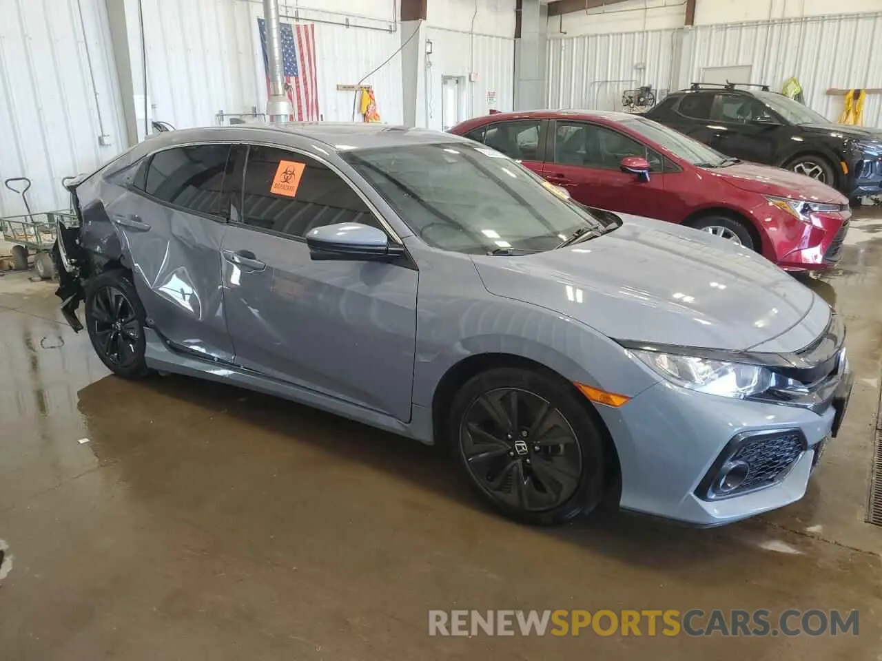 4 fotografías del automóvil dañado SHHFK7H6XKU226250 HONDA CIVIC 2019