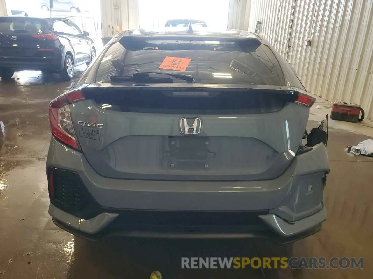 6 fotografías del automóvil dañado SHHFK7H6XKU226250 HONDA CIVIC 2019