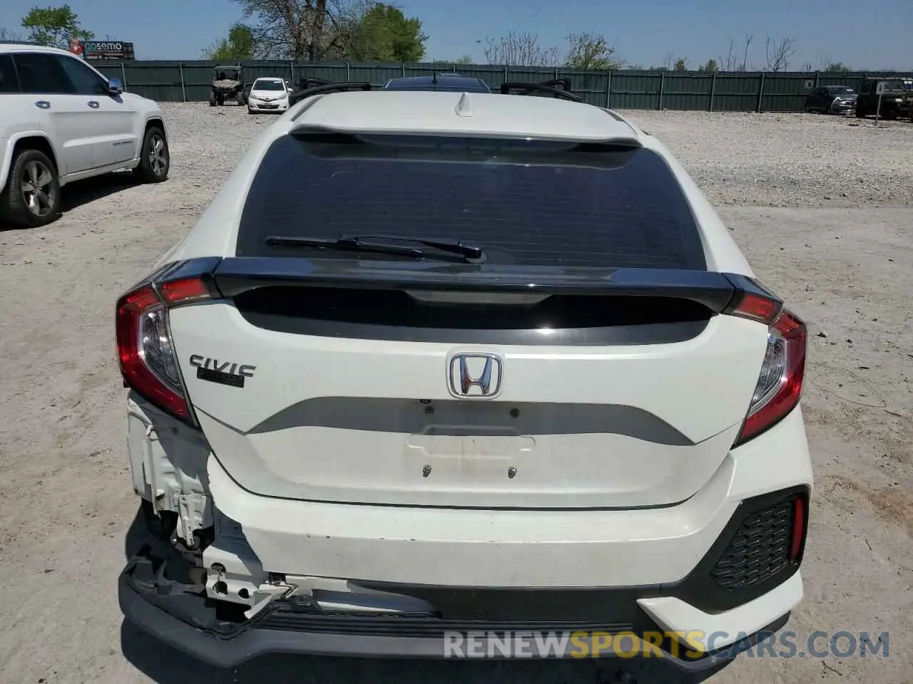 6 fotografías del automóvil dañado SHHFK7H6XKU227074 HONDA CIVIC 2019