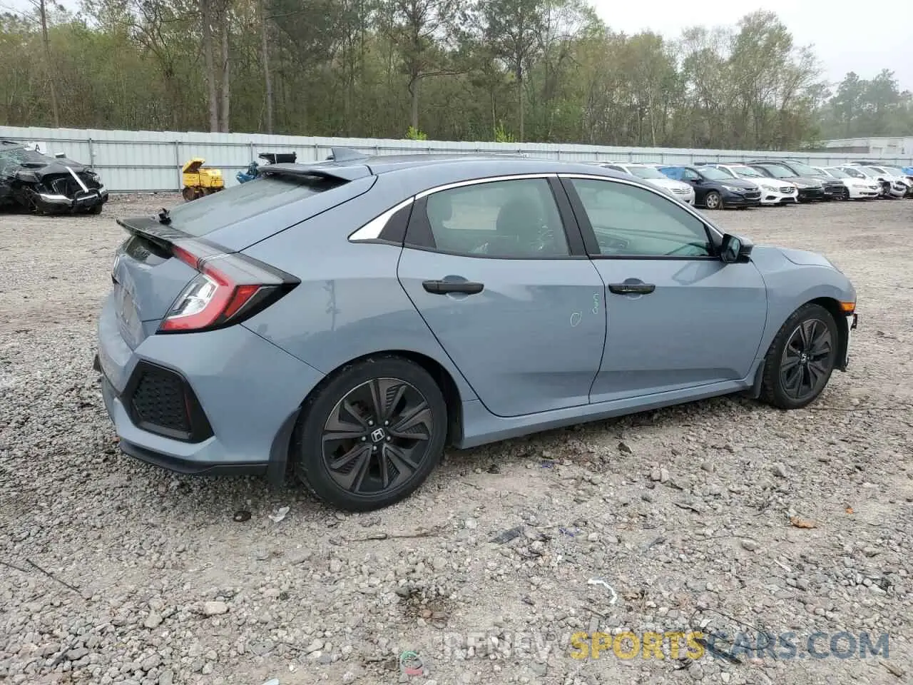 3 fotografías del automóvil dañado SHHFK7H6XKU409020 HONDA CIVIC 2019