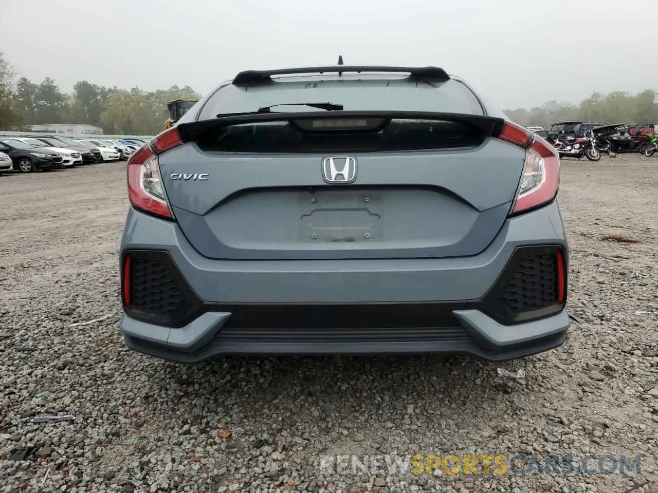 6 fotografías del automóvil dañado SHHFK7H6XKU409020 HONDA CIVIC 2019