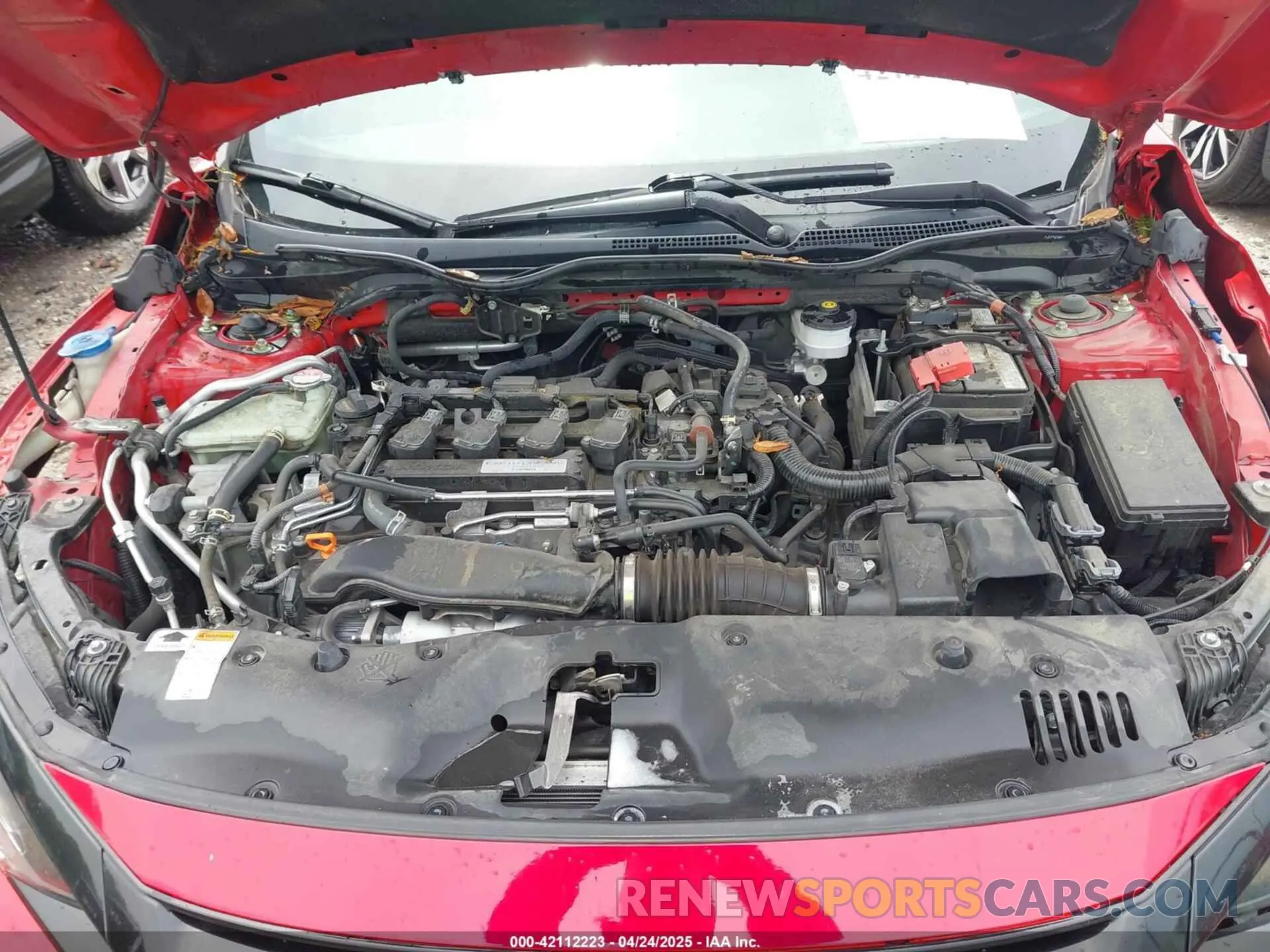 10 fotografías del automóvil dañado SHHFK7H6XKU411169 HONDA CIVIC 2019