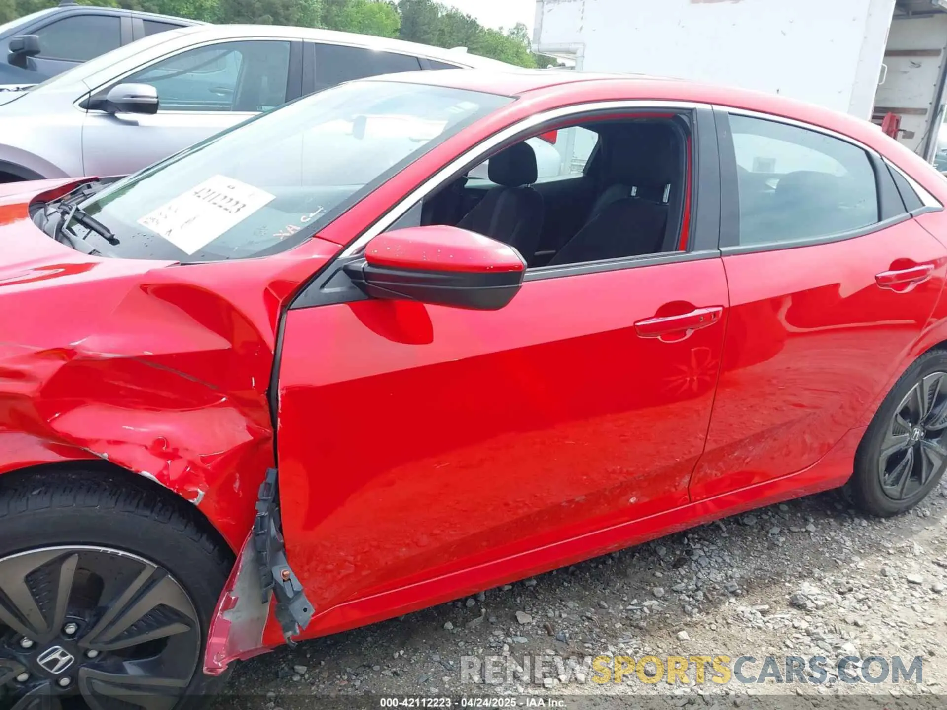 14 fotografías del automóvil dañado SHHFK7H6XKU411169 HONDA CIVIC 2019