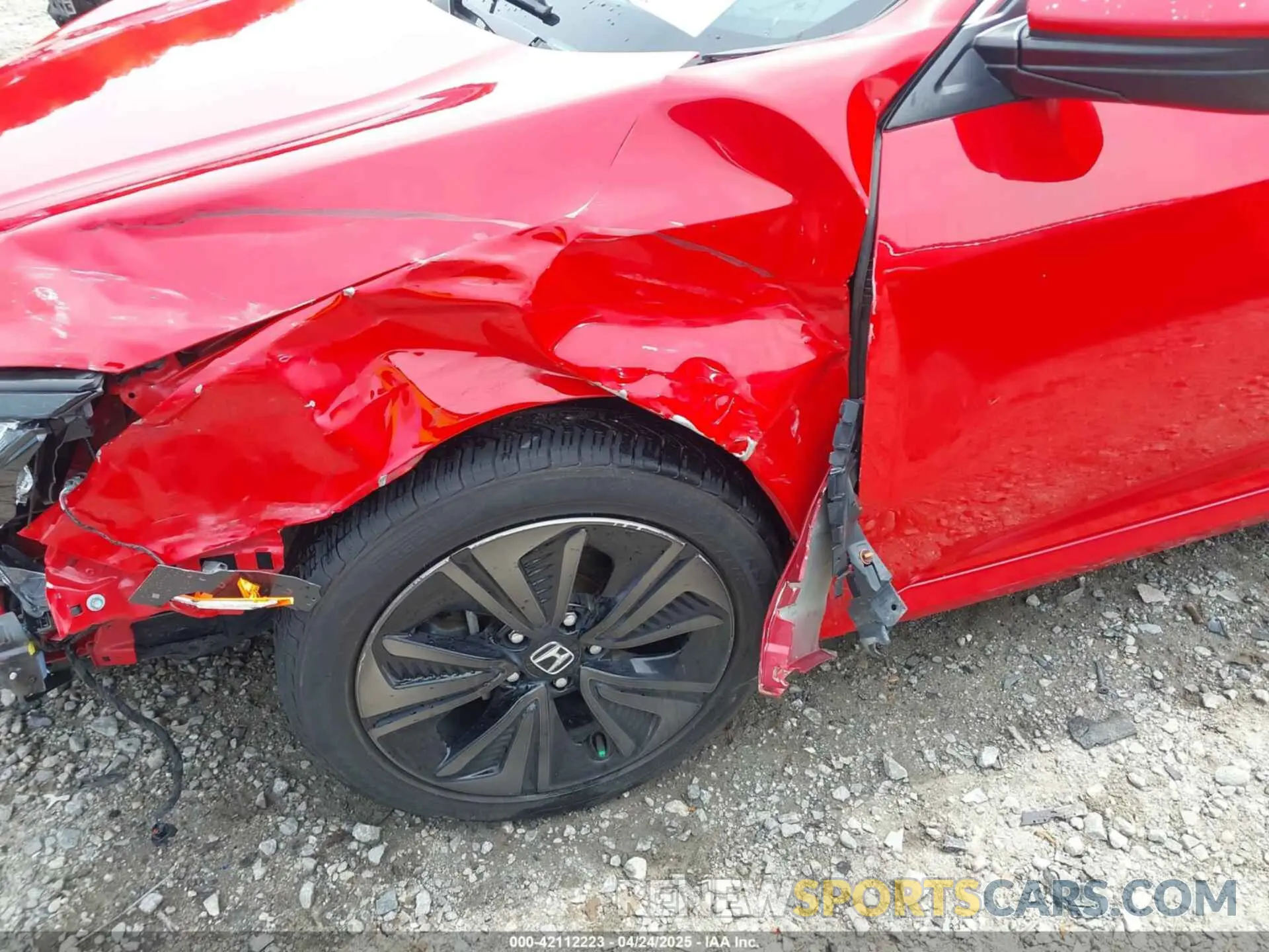 20 fotografías del automóvil dañado SHHFK7H6XKU411169 HONDA CIVIC 2019