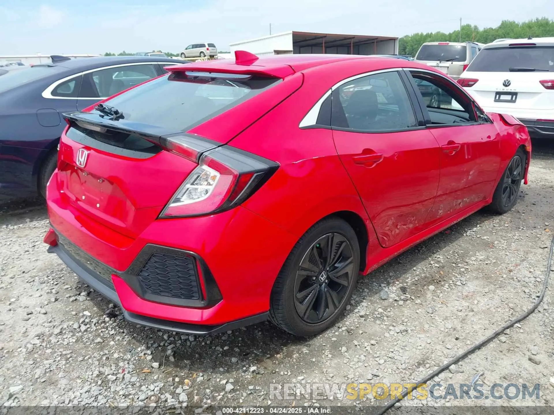 4 fotografías del automóvil dañado SHHFK7H6XKU411169 HONDA CIVIC 2019