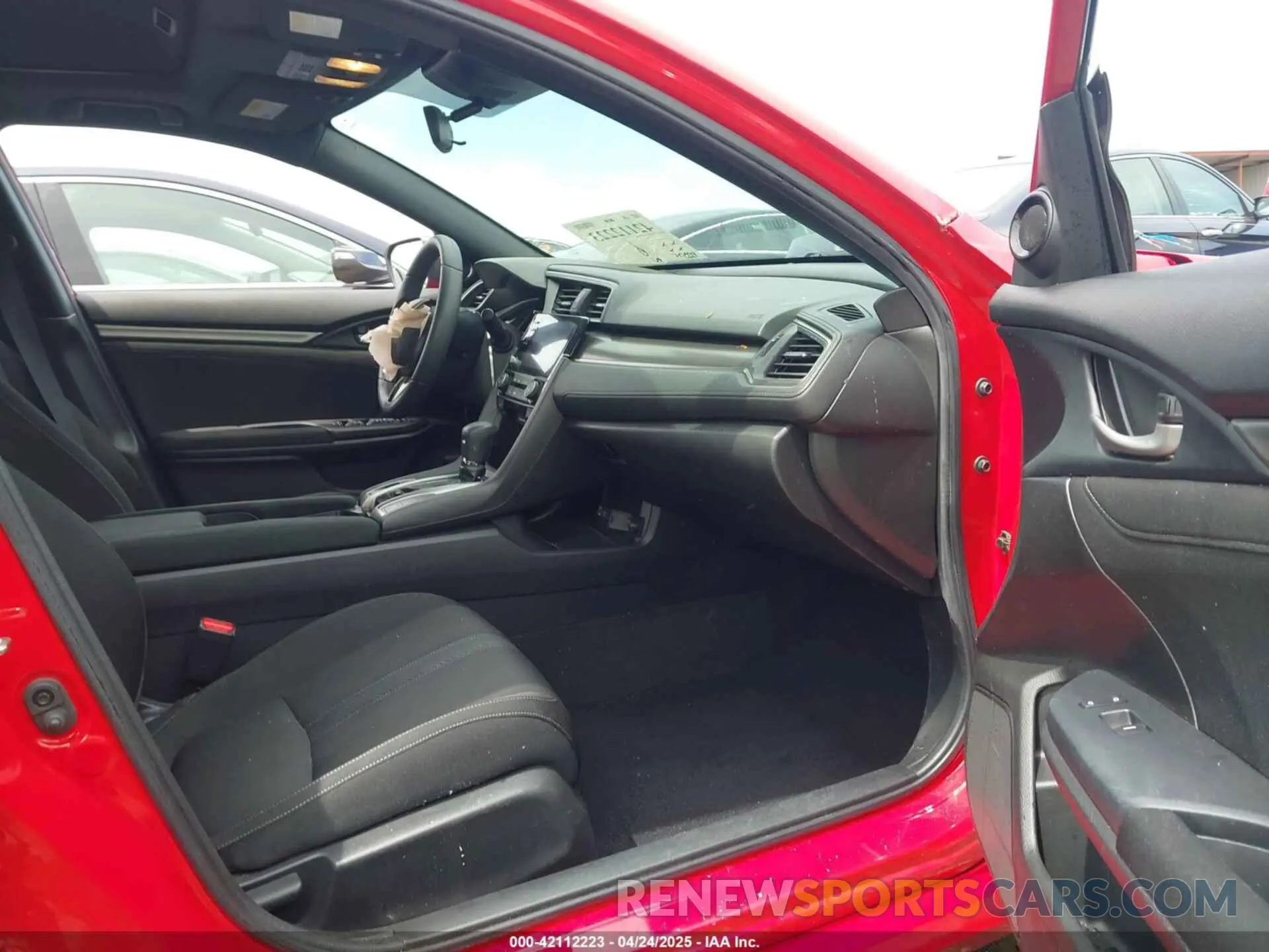 5 fotografías del automóvil dañado SHHFK7H6XKU411169 HONDA CIVIC 2019