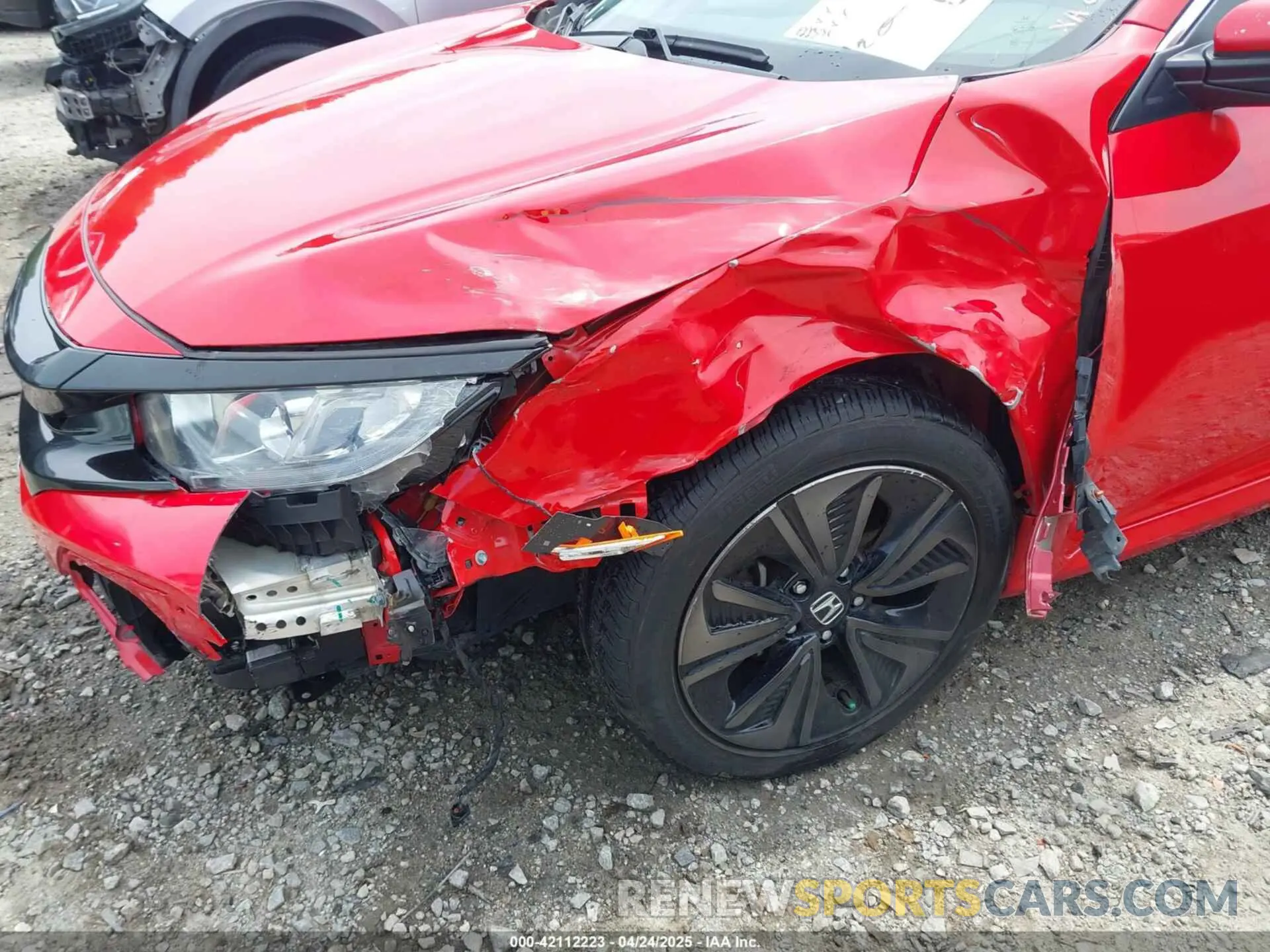 6 fotografías del automóvil dañado SHHFK7H6XKU411169 HONDA CIVIC 2019