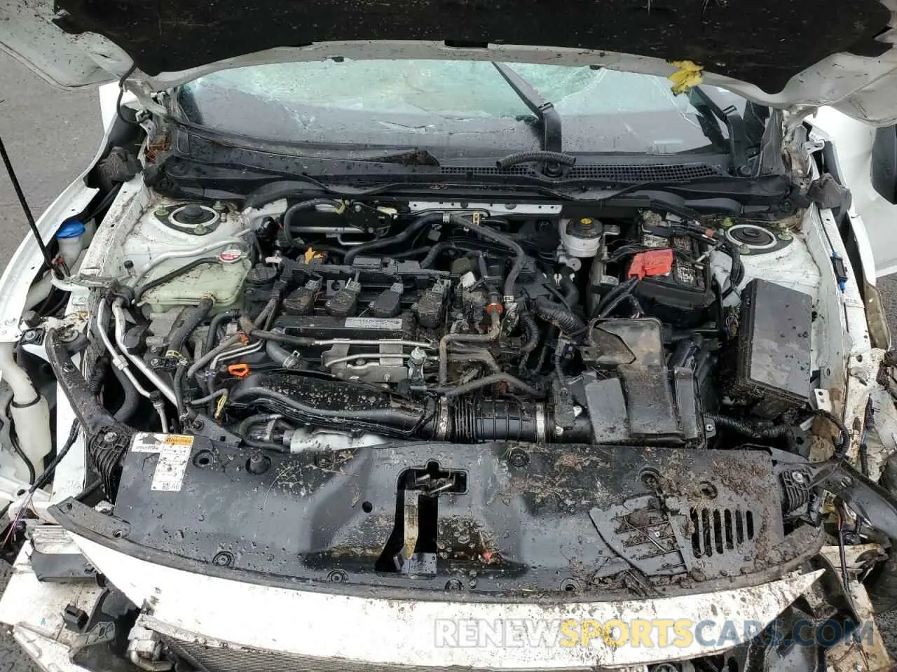 12 fotografías del automóvil dañado SHHFK7H6XKU418154 HONDA CIVIC 2019