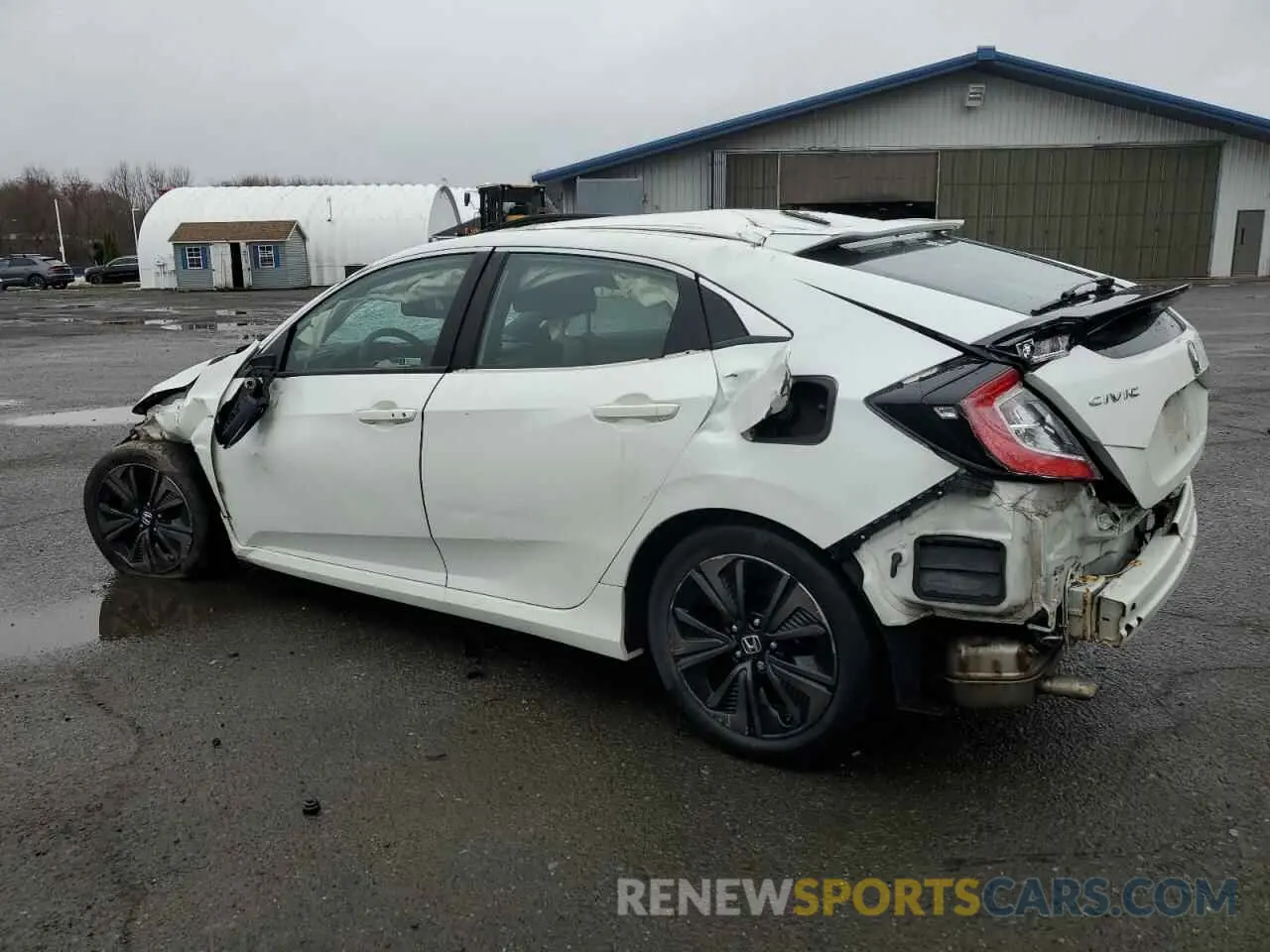 2 fotografías del automóvil dañado SHHFK7H6XKU418154 HONDA CIVIC 2019