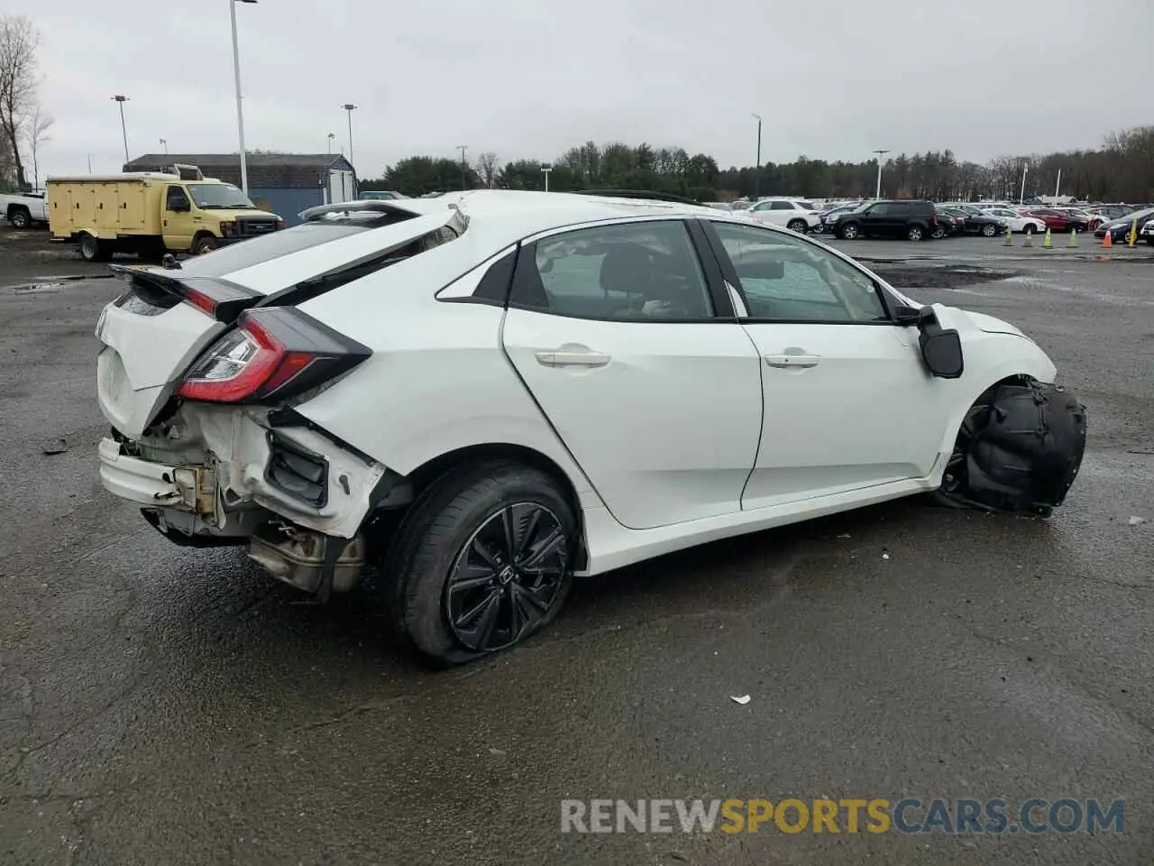 3 fotografías del automóvil dañado SHHFK7H6XKU418154 HONDA CIVIC 2019