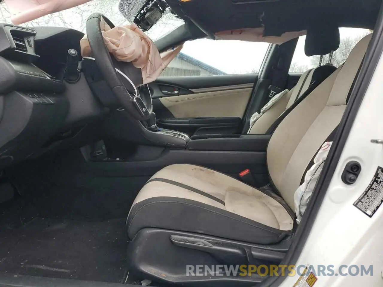7 fotografías del automóvil dañado SHHFK7H6XKU418154 HONDA CIVIC 2019