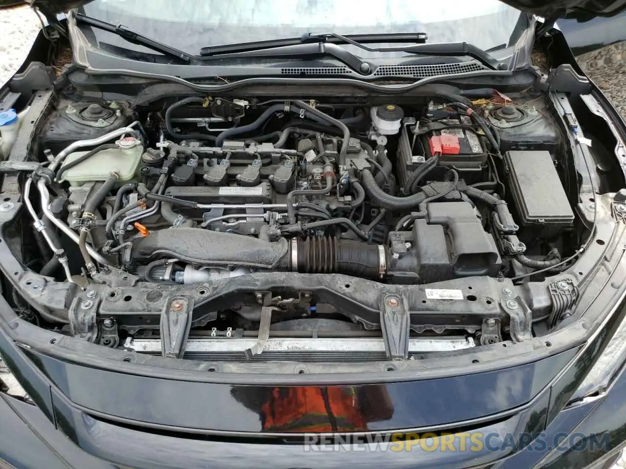 11 fotografías del automóvil dañado SHHFK7H91KU420644 HONDA CIVIC 2019