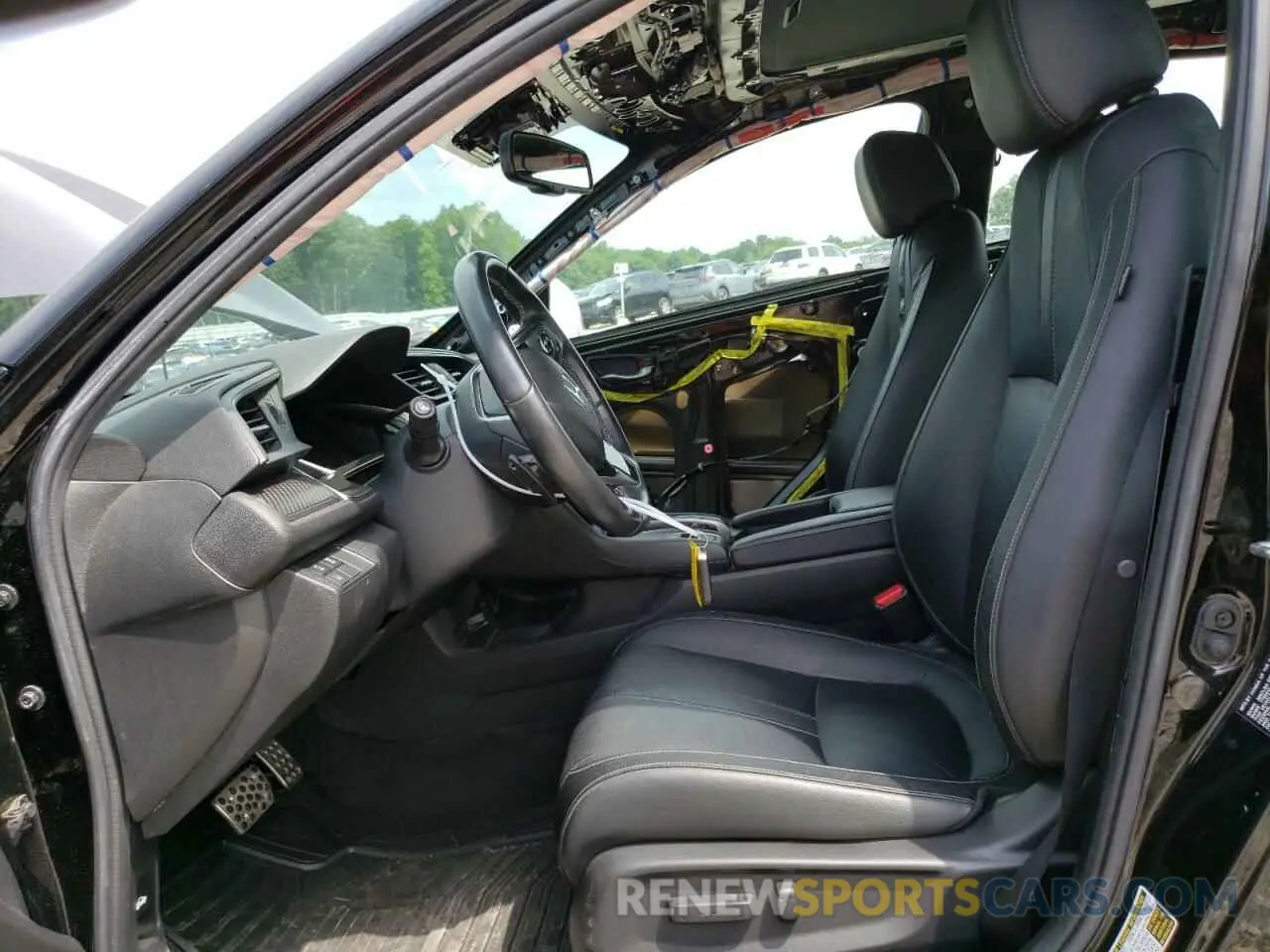 7 fotografías del automóvil dañado SHHFK7H91KU420644 HONDA CIVIC 2019