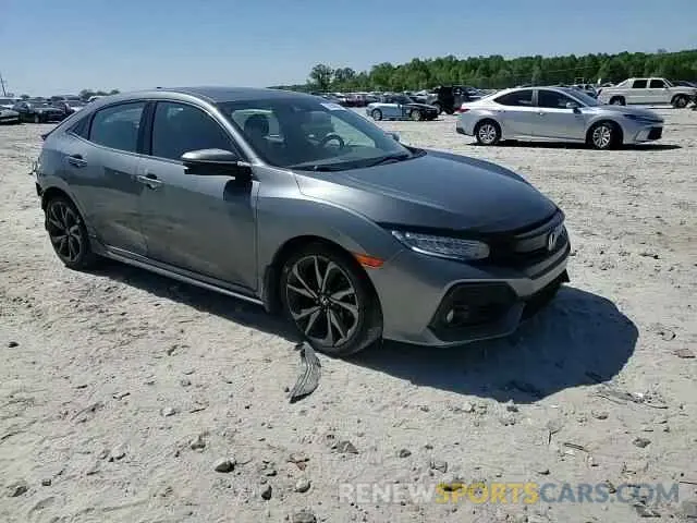 11 fotografías del automóvil dañado SHHFK7H92KU216676 HONDA CIVIC 2019