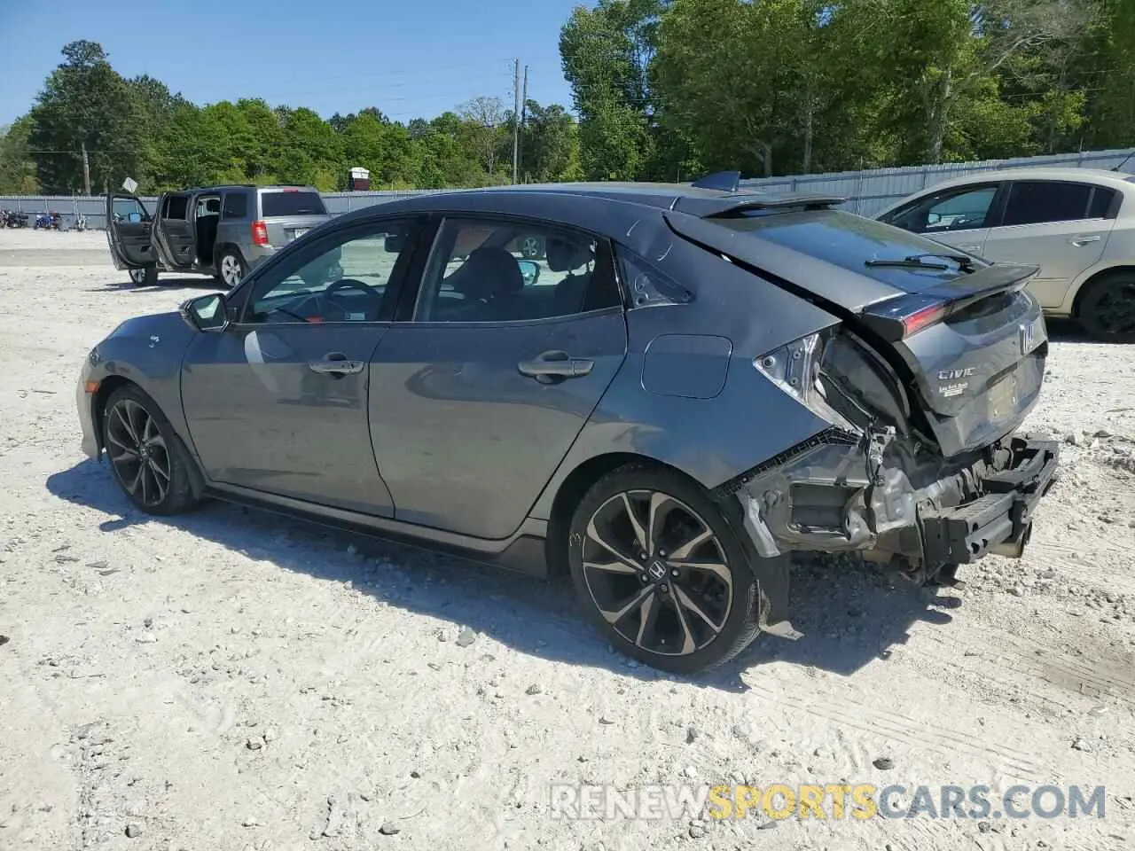 2 fotografías del automóvil dañado SHHFK7H92KU216676 HONDA CIVIC 2019