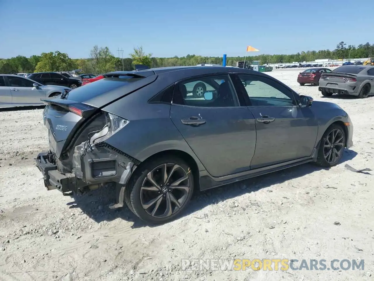 3 fotografías del automóvil dañado SHHFK7H92KU216676 HONDA CIVIC 2019